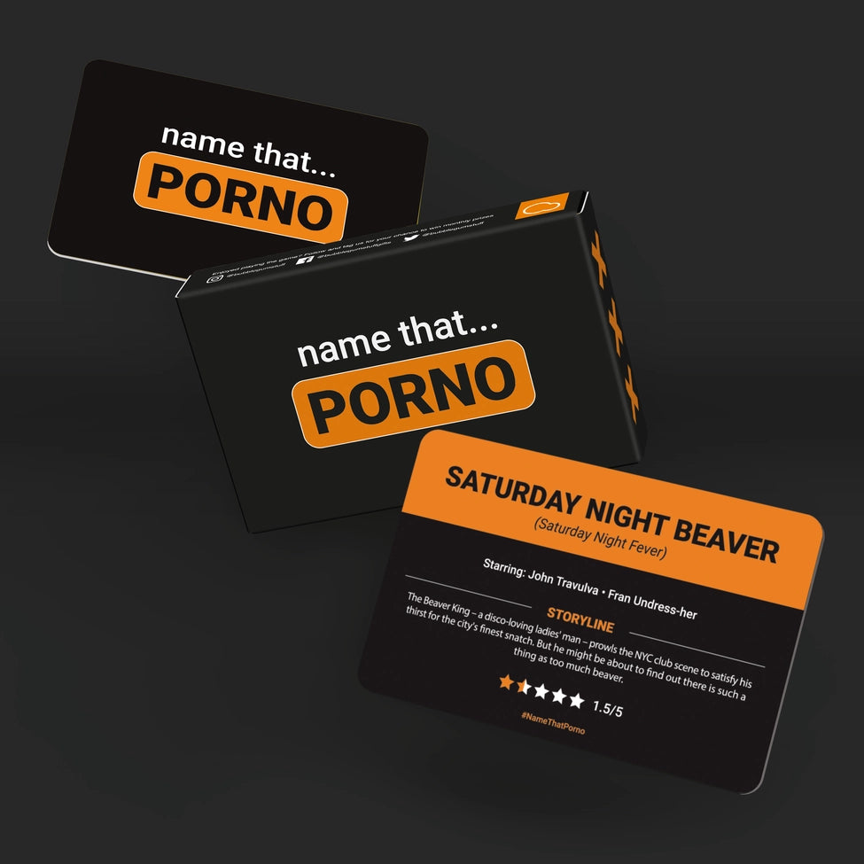 Name That Porno Adult Party Card Game