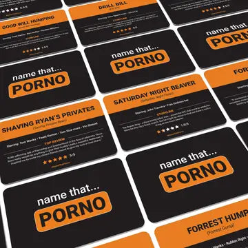 Name That Porno Adult Party Card Game