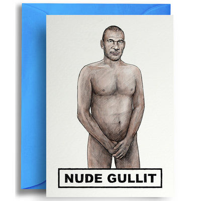 Nude Gullit - Greetings Card
