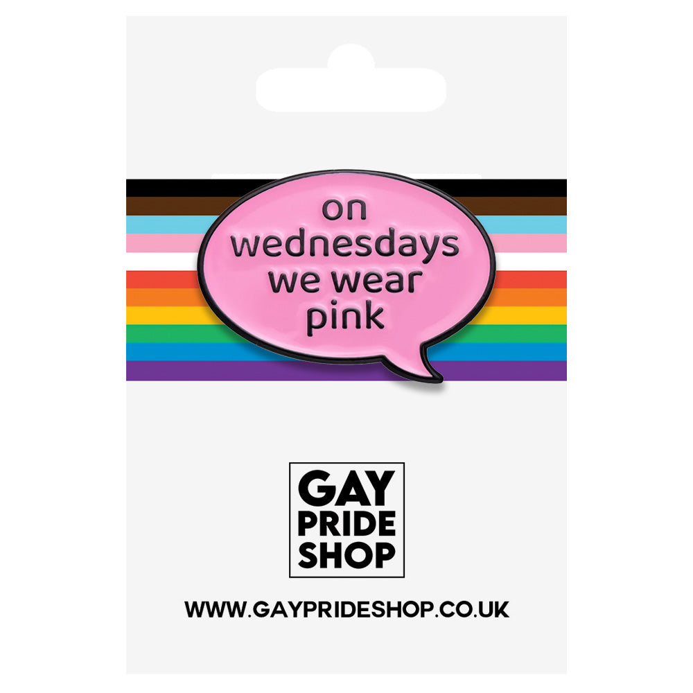 Mean Girls - On Wednesday We Wear Pink Metal & Enamel Pin