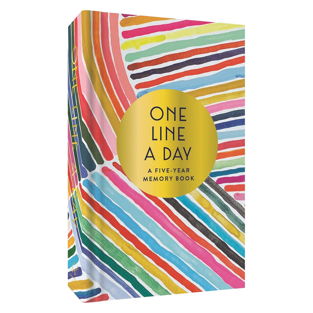 Rainbow One Line a Day: A Five-Year Memory Book