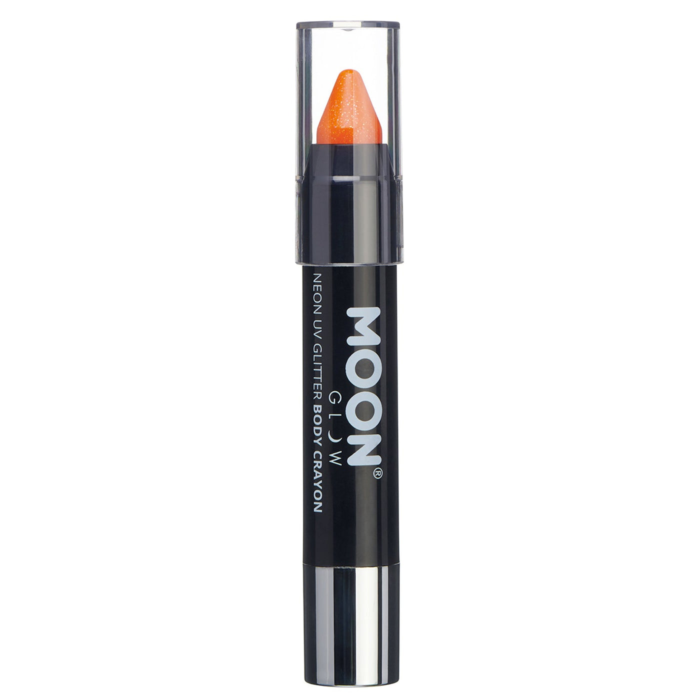 Moon Glow Neon UV Body Crayon - Glitter Orange