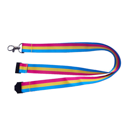 Pansexual Flag Lanyard