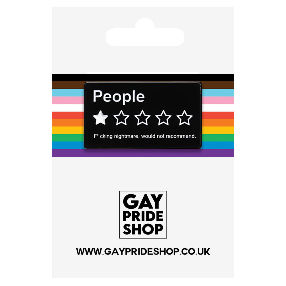 People (1 Star) Metal & Enamel Pin