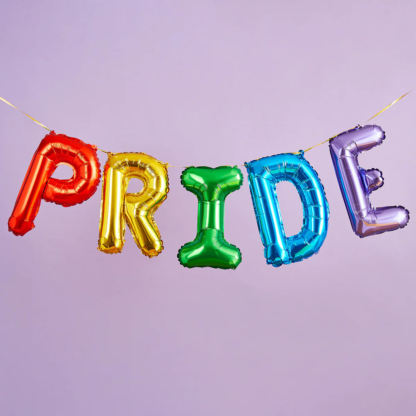 Gay Pride Rainbow PRIDE Foil Balloon Garland
