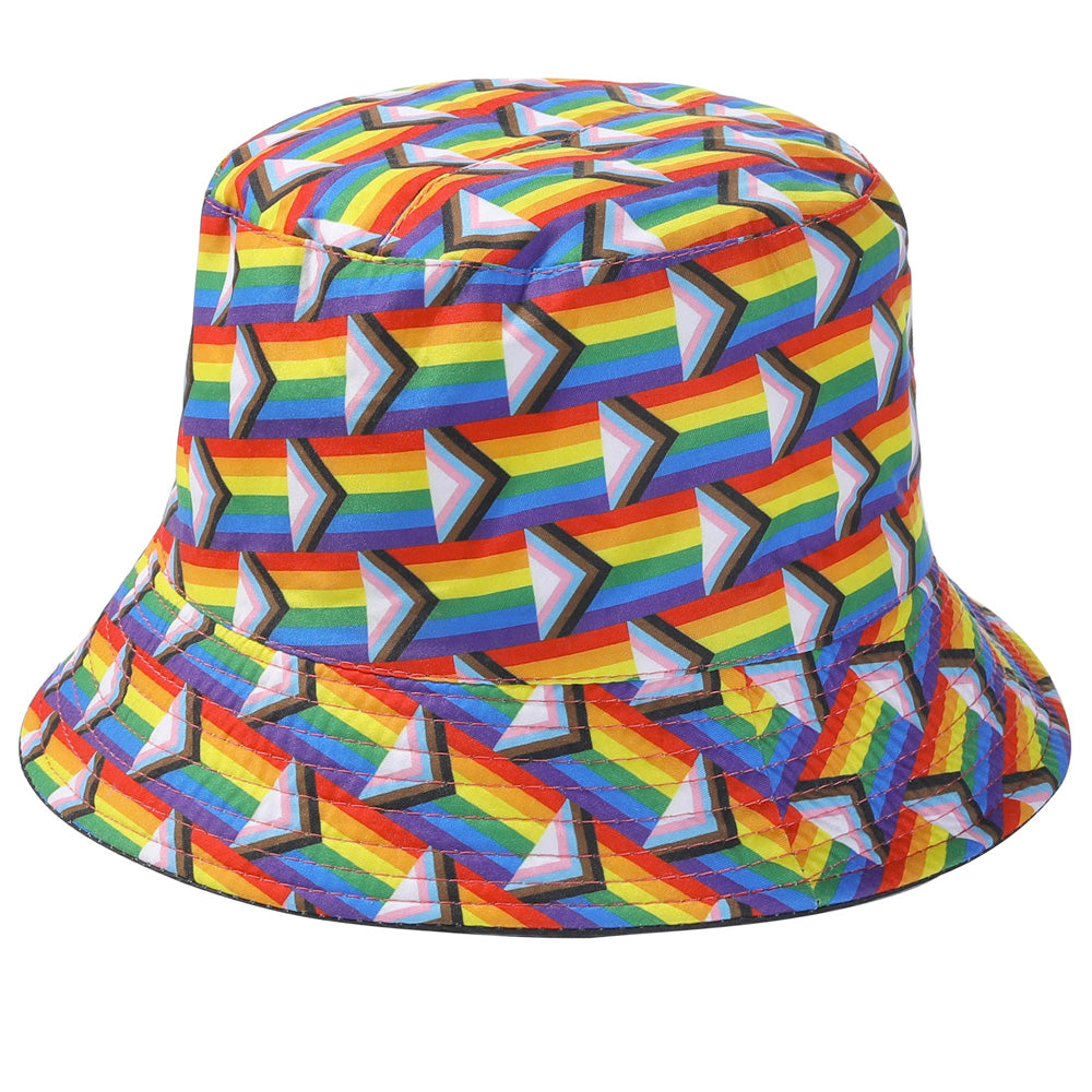 Progress Pride Reversible Bucket Hat