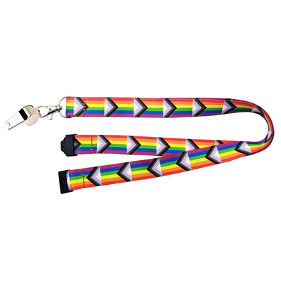 Progress Pride Lanyard And Whistle