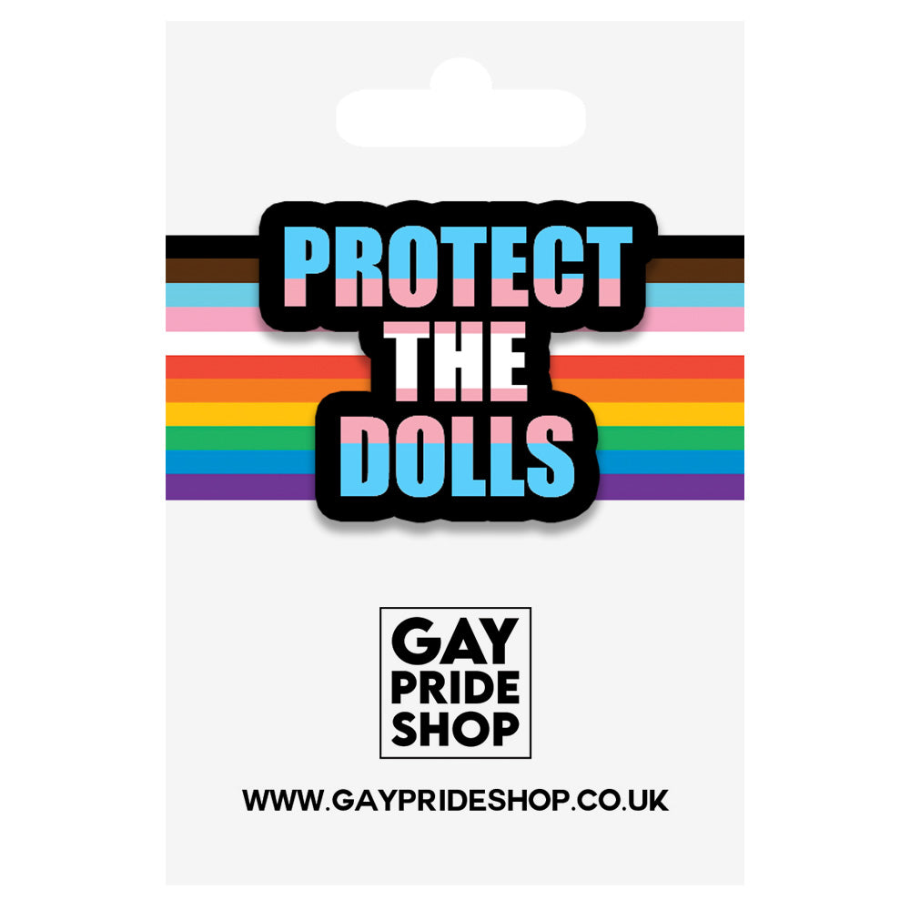 Protect The Dolls Metal & Enamel Pin