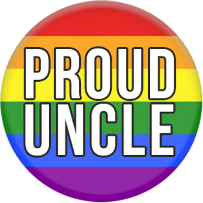 Proud Uncle Small Pin Badge
