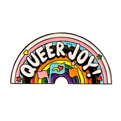 Queer Joy Enamel Pin