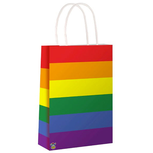 Gay Pride Rainbow Paper Party Bag