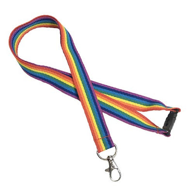 Gay Pride Rainbow Lanyard