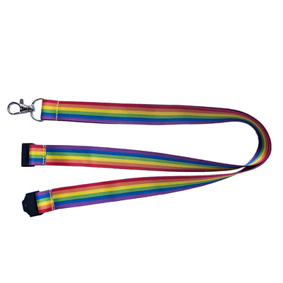 Gay Pride Rainbow Lanyard
