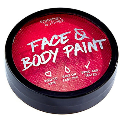 Splashes & Spills Fake & Body Paint Cake - Red