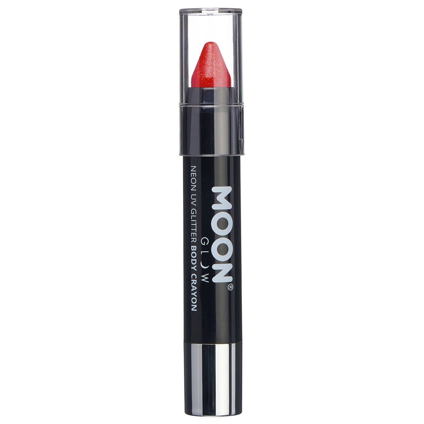 Moon Glow Neon UV Body Crayon - Glitter Red