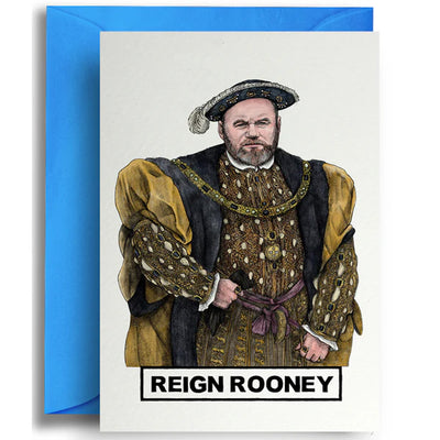 Reign Rooney - Greetings Card