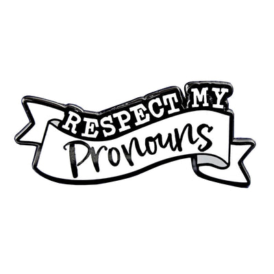 Respect My Pronouns Enamel Pin