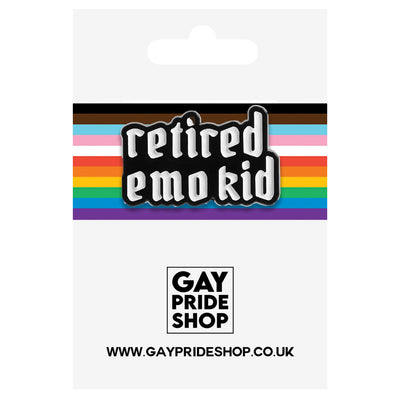 Retired Emo Kid Enamel Pin