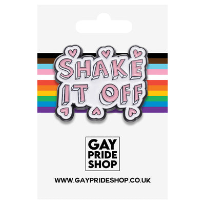 Shake It Off Metal & Enamel Pin