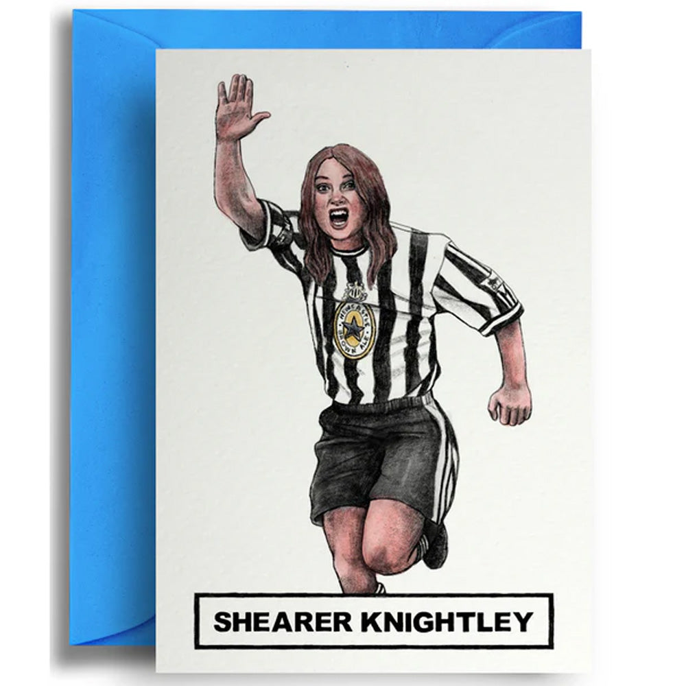 Shearer Knightley- Greetings Card