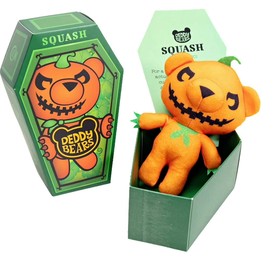 Deddy Bears - Small Plush Toy In Coffin - Squash