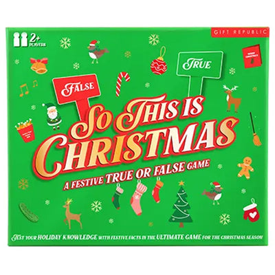 So This Is Christmas – A Festive True or False Game