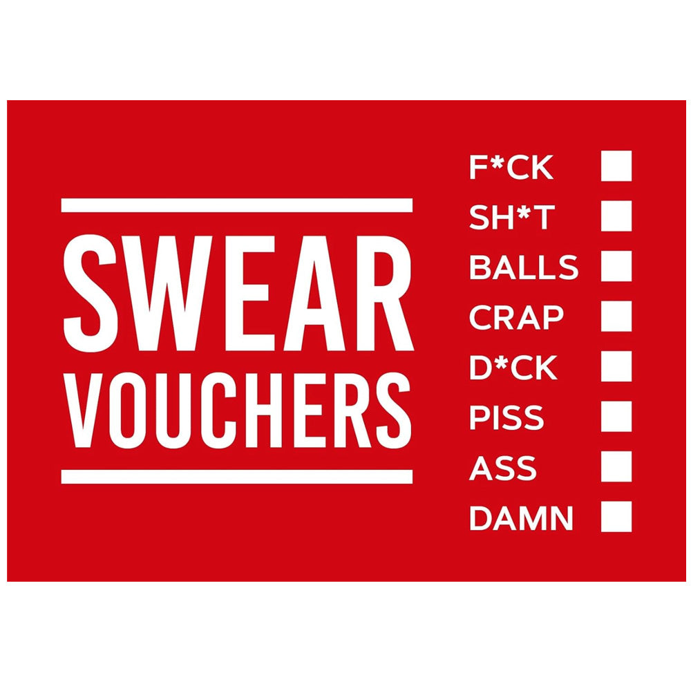 Swear Vouchers Book - The Filthy Way to Say What You Really Think