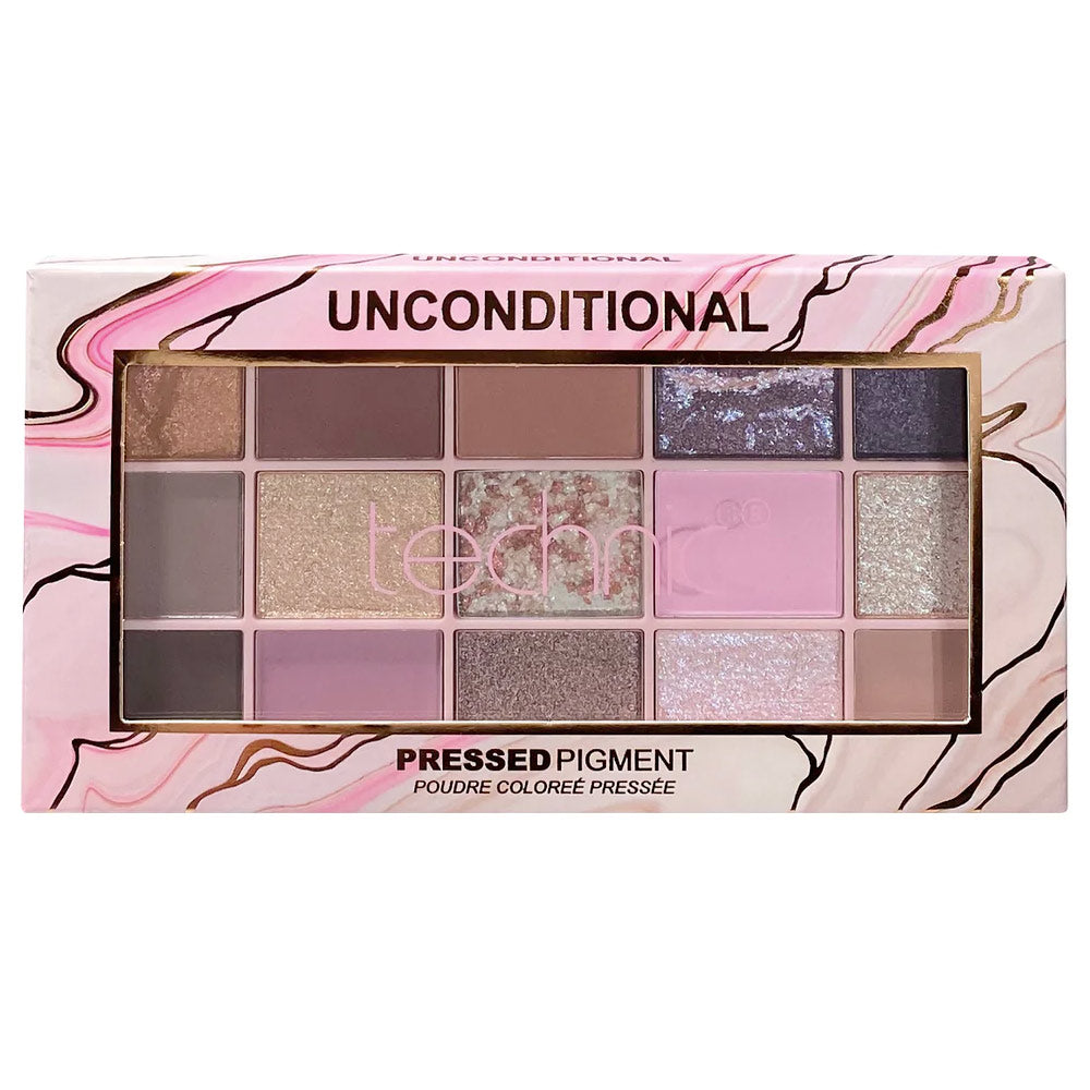 Technic Pressed Pigment Eyeshadow Palette - Unconditional