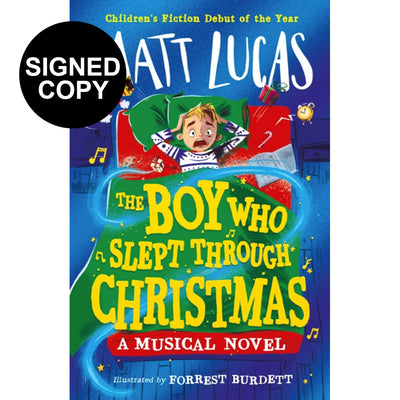 Matt Lucas - The Boy Who Slept Through Christmas Book (Signed Copy)