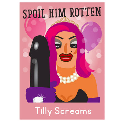 Life's A Drag - Tilly Screams Greetings Card