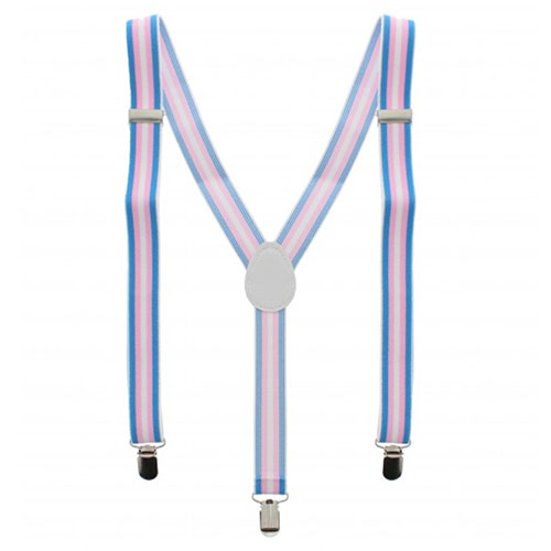 Transgender Flag Colours Braces