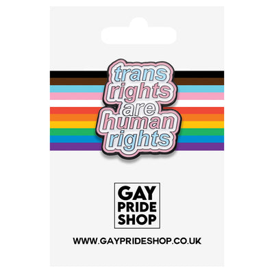 Trans Rights Are Human Rights Enamel Pin