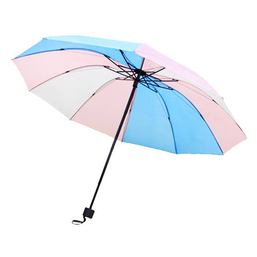 Transgender Flag Colours Folding Umbrella