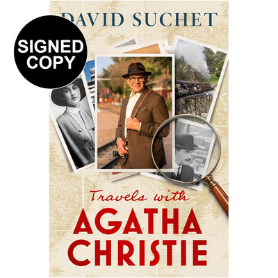David Suchet - Travels With Agatha Christie (Signed Copy)