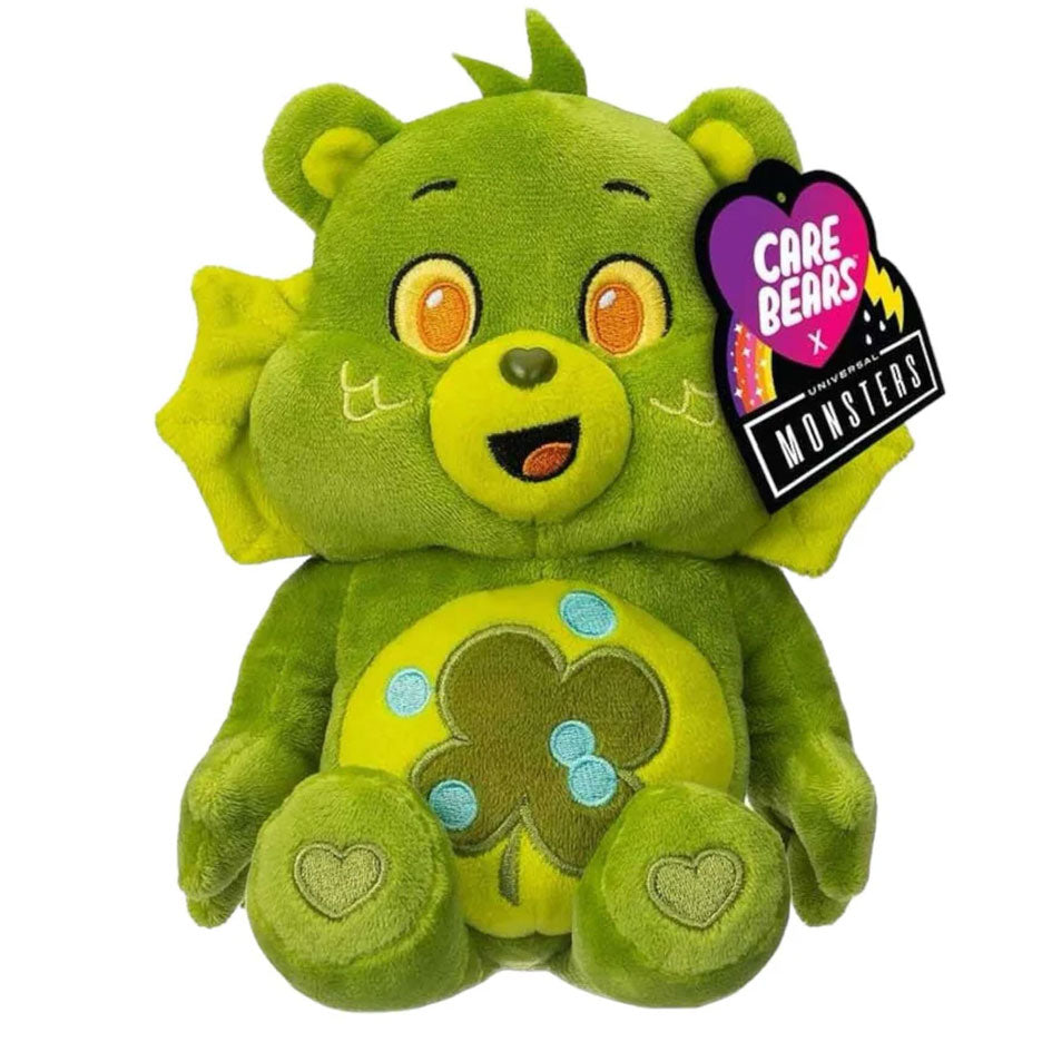 Care Bears 22cm Plush Universal Monsters - Creature from the Black Lagoon (Good Luck Bear) 22800