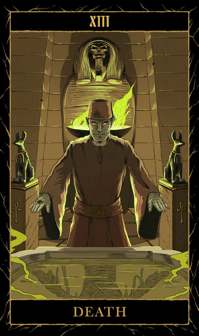 Universal Monsters Tarot Cards