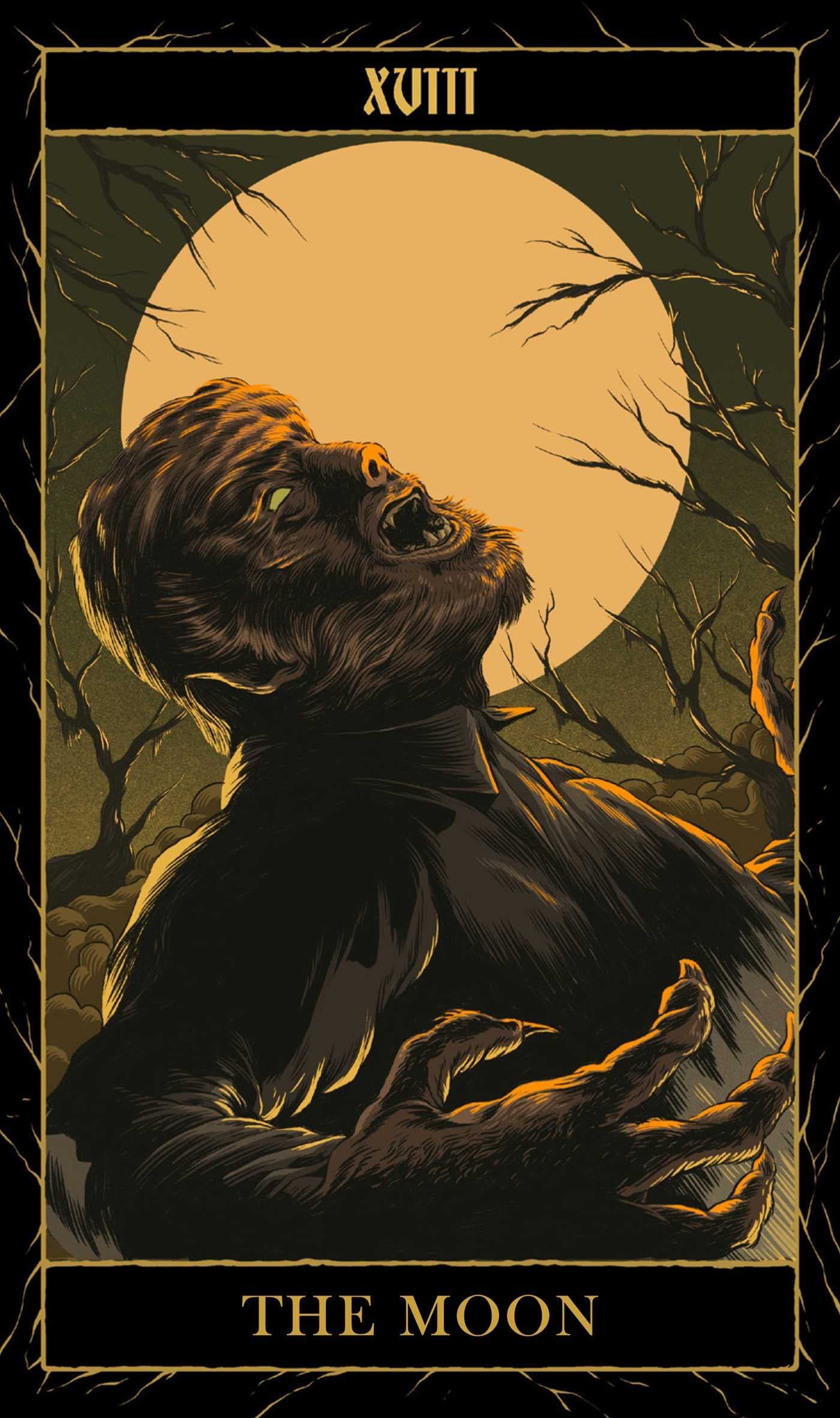 Universal Monsters Tarot Cards