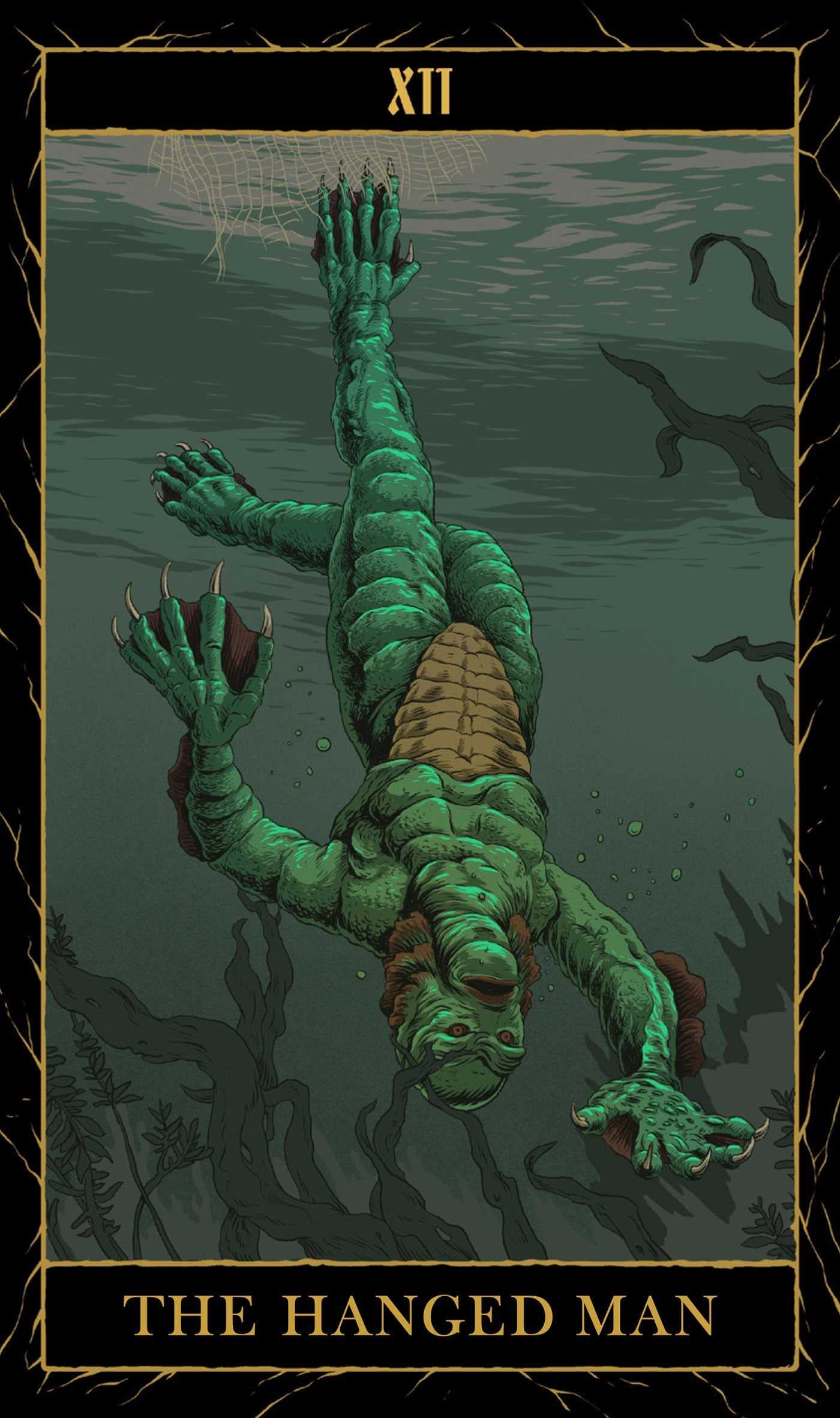 Universal Monsters Tarot Cards