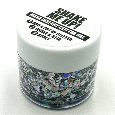 Biodegradable Glitter Gel - Holographic Graphite Blue