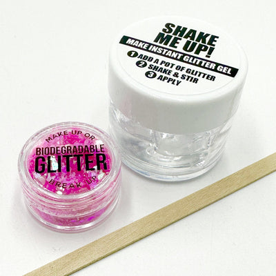 Biodegradable Glitter Gel - UV Pink