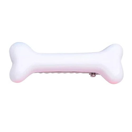 Horror/Halloween Clip In Bone Hair Clip - White