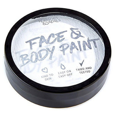 Splashes & Spills Fake & Body Paint Cake - White