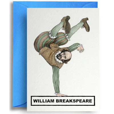 William Breakspeare - Greetings Card