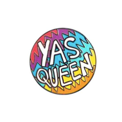 Yas Queen Enamel Pin