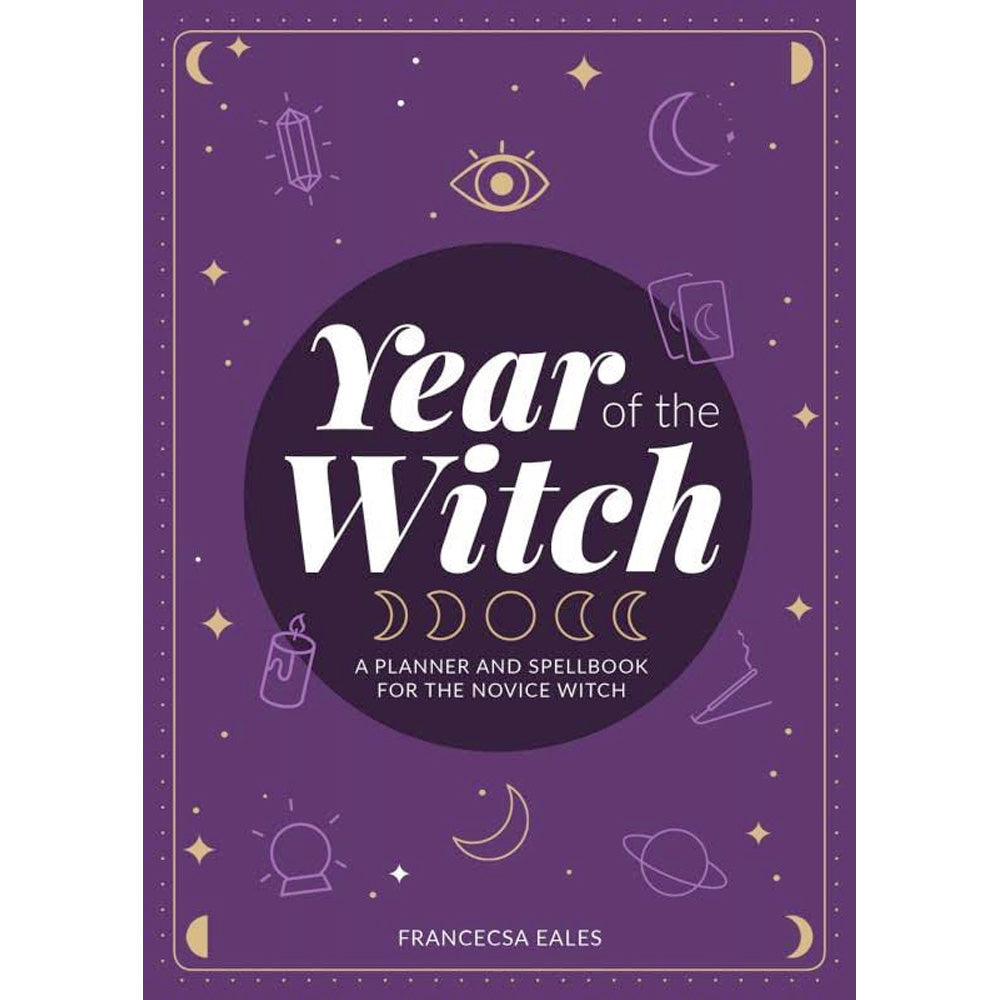 Year of the Witch - A Planner and Spellbook for the Novice Witch Book  9781648412196