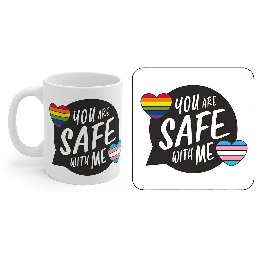 You Are Safe With Me Mug