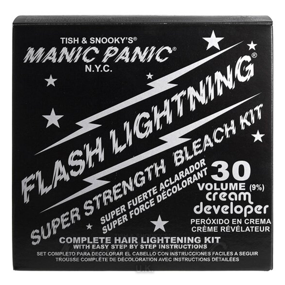 Manic Panic Flash Lightning Bleach Kit - 30 Volume Cream Developer