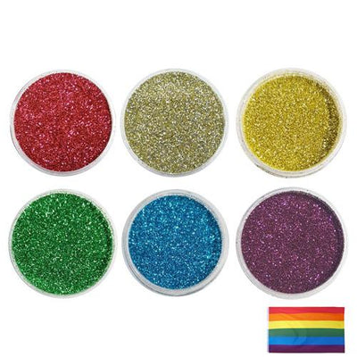 Gay Pride Rainbow - Biodegradable Fine Glitter Set