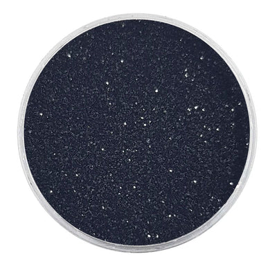 MUOBU Biodegradable Black Glitter - Fine Metallic Glitter