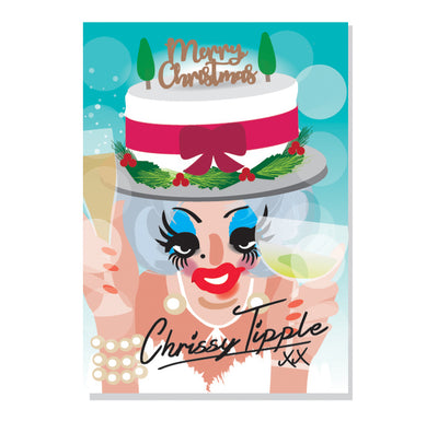 Life's A Drag - Chrissy Tipple Christmas Card